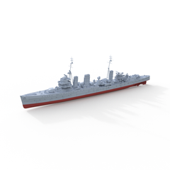 SSMODEL 607S Military Model Kit WWII British Emerald Class Enterprise (D52) 1944 Cruiser Warship Ship