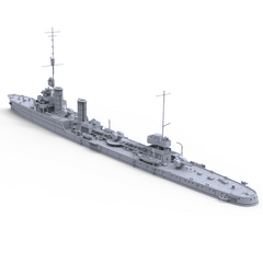 SSMODEL 737 Military Model Kit Italian Leone Class Destroyer Tiger 1934(Bottomless Version)