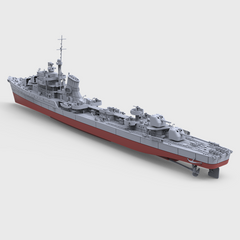 SSMODEL 739S Military Model Kit Italian Navy Caio Duilio Class Destroyer ITS Maggioni Full Hull