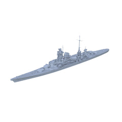 MRY-SFW SSC203 Germany Navy Admiral Hipper-class Bl¡§1cher 2nd Ship Water Line Resin Warship Military Ship Model Hobby Collection Unassembled Unpainted