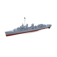 SSMODEL 534S Military Model Kit USN Fletcher-Class Cowell (DD-547) 1943 Full Hull
