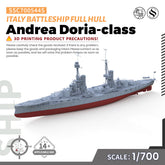 SSMODEL 544S Military Model Kit Italy Andrea Doria-class Battleship Full Hull