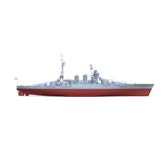 SSMODEL 586S Military Warship Model Kit USSR Navy Novorossiysk Battleship