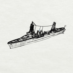 SSMODEL 745 Military Model Kit Bourrasque-Class,French Destroyer Bourrasque, 1939(Bottomless Version)