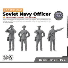 SSMODEL SSCR005 Miniatures Soldier Model Kit Soviet Navy Officer