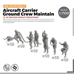 Yao's Studio SSCR017 Model Upgrade Parts Aircraft Carrier Ground Crew Maintain