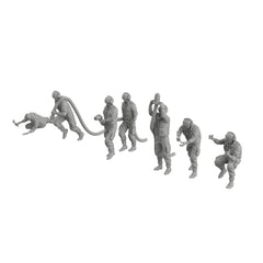 Yao's Studio SSCR017 Model Upgrade Parts Aircraft Carrier Ground Crew Maintain
