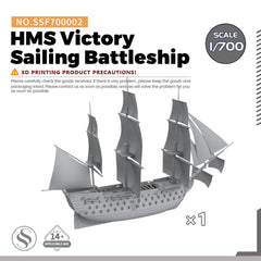 SSMODEL SSF002 HMS Victory Sailing Battleship