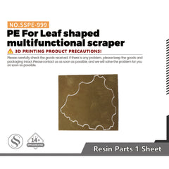 SSMODEL SSPE-999 1/- Model Specific Leaf shaped multifunctional scraper