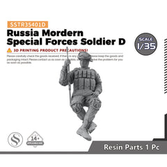 SSMODEL SSTR401D Miniatures Soldier Model Kit Russia Mordern Special Forces Soldier D