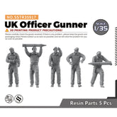 SSMODEL SSTR917 Character Model UK Officer Gunner