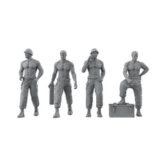 SSMODEL SSTR35924 1/35 Model Upgrade Parts Movie Scene Soldiers