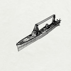 SSMODEL 740 Military Model Kit Italian Navigatori Class Destroyers Giovanni da Verrazzano1940(Bottomless Version)