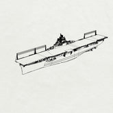 SSMODEL 616 Military Model Kit USA Essex-Class Aircraft Carriers Lake Champlain (CV-39) Water Line