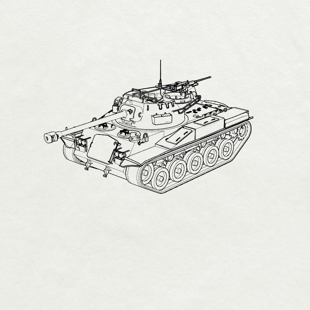 SSMODEL 374 Military Model Kit Type 64 Light Tank 3D Printed Resin Model Kit by SSMODEL