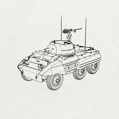 SSMODEL 380 Military Model Kit M8 Greyhound Light Armored Car