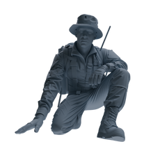 MRY-SFW SSTR146 Miniatures Soldier Model Kit War of Hyenas Modern Canadian Army Four-Person Tactics Group