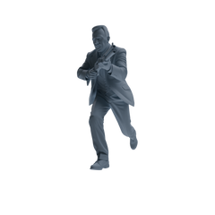 MRY-SFW SSTR130 Miniatures Soldier Model Kit Boston Attack Modern Boston Police Four-Person Tactics Group 2