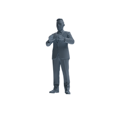 MRY-SFW SSTR124 Miniatures Soldier Model Kit Boston Attack Modern Boston Police Four-Person Reconnaissance Group 2