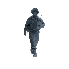 MRY-SFW SSTR132 Miniatures Soldier Model Kit War of Hyenas Modern Canadian Army Four-Person Logistics Group