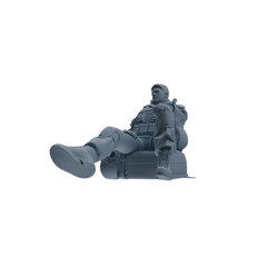 MRY-SFW SSTR333 Modern Counter-Terrorism SWAT Fire Support Operator Rest 3 Four-Person Group