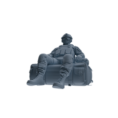 MRY-SFW SSTR352 Modern American Mercenary Rest 2 Four-Person Group