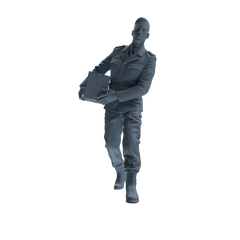 MRY-SFW SSTR233 Modern German Army Logistics Soldier Logistics Four-Person Group