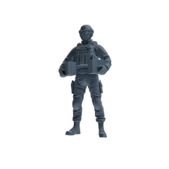 MRY-SFW SSTR344 Modern American Mercenary Carrying Four-Person Group
