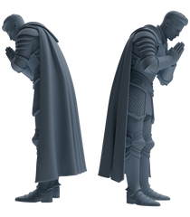 MRY-SFW SSTR085 Miniatures Soldier Model Kit Medieval Knight Five-Person Confession Group