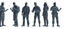 MRY-SFW SSTR010 Modern Navy SEAL Six-Person Conversation Group
