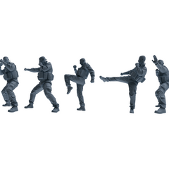 MRY-SFW LYGR624 Modern U.S. Army Five-Person Combat 3D Printed Resin Model Kit by SSMODEL