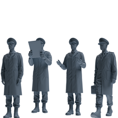 MRY-SFW SSTR240 Modern French Army Medic Four-Person Group
