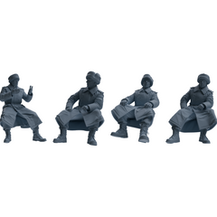 MRY-SFW LYGR642 WWII Soviet Four-Person Leisure 3D Printed Resin Model Kit by SSMODEL