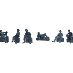 MRY-SFW LYGR628 Modern Airborne Division Six-Person Rest 3D Printed Resin Model Kit by SSMODEL