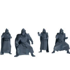 MRY-SFW SSTR295 Medieval King Combat Four-Person Group