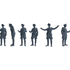 MRY-SFW LYGR584 WWII French Army Six-Person Daily Routine 2 3D Printed Resin Model Kit by SSMODEL