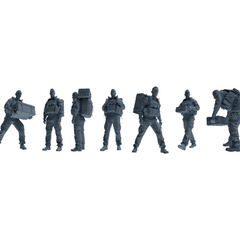 MRY-SFW LYGR625 Modern U.S. Army Seven-Person Carrying 3D Printed Resin Model Kit by SSMODEL