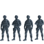MRY-SFW SSTR359 Modern American Mercenary Garrison 2 Four-Person Group