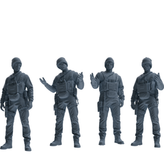 MRY-SFW SSTR381 Modern U.S. Special Forces Conversation 2 Four-Person Group