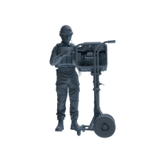 MRY-SFW SSTR250 Modern British Army Logistics Soldier Maintenance Three-Person Group