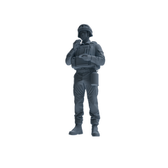 MRY-SFW SSTR238 Modern French Army Logistics Soldier Picnic Four-Person Group