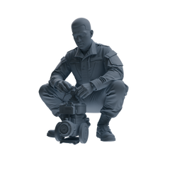 MRY-SFW SSTR245 Modern U.S. Army Logistics Soldier Maintenance Four-Person Group