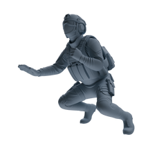 MRY-SFW SSTR361 Modern American Mercenary Combat 2 Four-Person Group