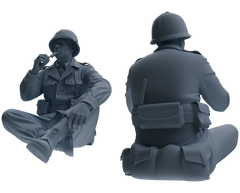 MRY-SFW SSTR053 Miniatures Soldier Model Kit Hacksaw Ridge Rescue Story WWII U.S. Army Six-Person Eating Group
