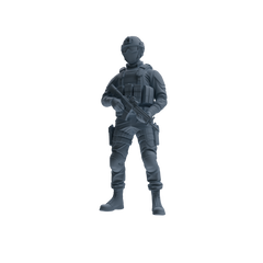 MRY-SFW SSTR359 Modern American Mercenary Garrison 2 Four-Person Group