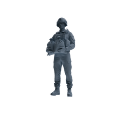 MRY-SFW SSTR251 Modern British Army Logistics Soldier Picnic Four-Person Group