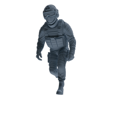 MRY-SFW SSTR361 Modern American Mercenary Combat 2 Four-Person Group