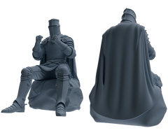 MRY-SFW SSTR088 Miniatures Soldier Model Kit Medieval Knight Five-Person Conversation Group