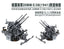 SSMODEL G700013 700 scale German 20 mm C38 quadruple anti-aircraft machine