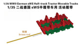 FIVE STAR SH35-003 1/35 WWll German sWS Half-track Tractor Movable Tracks